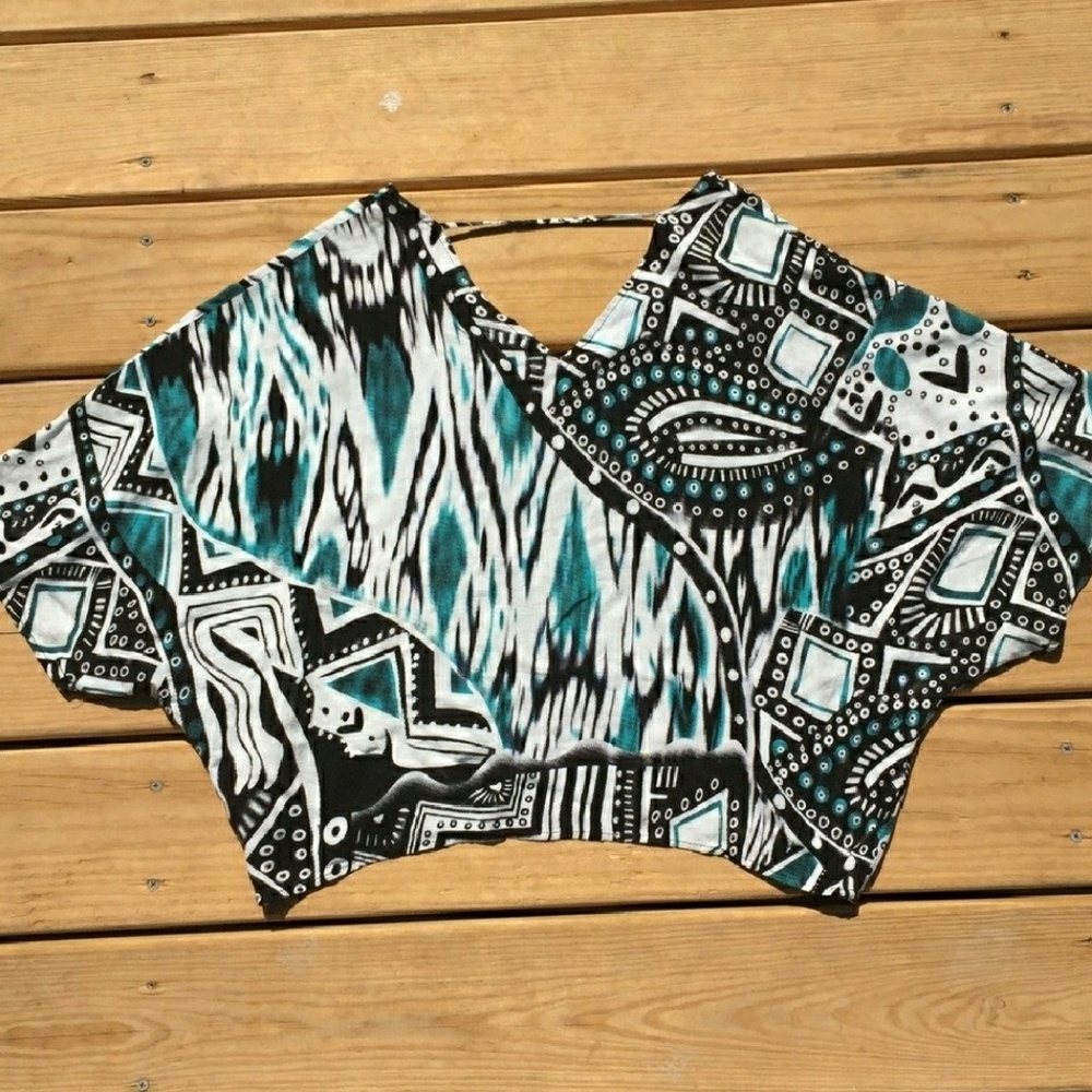 Butterfly like crop top